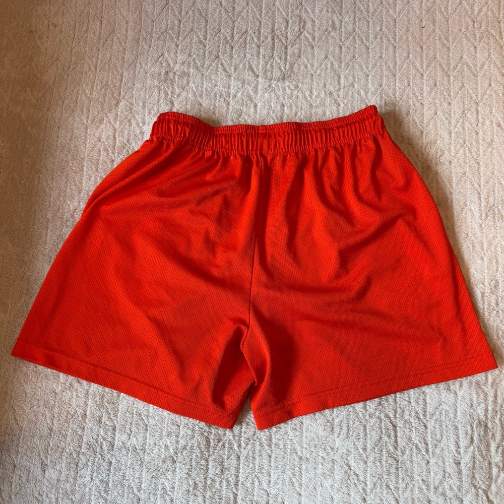 Eric Emanuel Ee Basic Shorts Orange Bolt Mens Sz … - image 2
